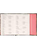 NOTIQUE Taschenkalender 2027 mit Magnetverschluss in Flamingo - 11 x 16 cm