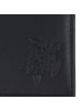 oxmox Leather Geldbörse RFID Schutz Leder 11 cm schwarz-turtle 2.0