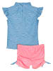 Playshoes UV-Schutz Bade-Set Krebs in Blau/Pink