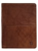 SPIKES & SPARROW Dokumententasche NOTEBOOK COVER echt Leder in cognac
