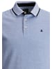 Jack & Jones Polo Shirt JJEPAULOS Sommer Hemd Kragen Pique Cotton in Hellblau