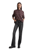 Marc O'Polo Allover-Print-Bluse regular in Dark Brown