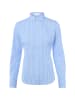 brookshire Bluse in hellblau weiß - 0106