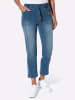 WITT WEIDEN 7/8-Jeans in blue-stone-washed