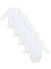 TupTam Unisex Baby Wickelbody Langarm 5er Set in weiß