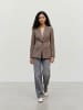 Vero Moda Einreihiger Blazer in Chocolate Chip