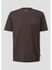 QS T-Shirt in 8941_dunkelbraun