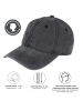 styleBREAKER Vintage Baseball Cap in Weinrot