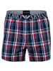 Emporio Armani Web-Boxershorts 1er Pack in Dunkelblau/Rot