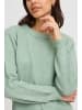 Fransa Strickpullover FRELLIS PU 1 20614492 modischer Stickpullover in Grün