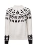 Street One Strickpullover in ecru schwarz - 0001