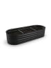 relaxdays Hochbeet in Schwarz - (B)200 x (H)45 x (T)60 cm
