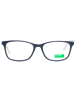 Benetton Damen Optische Fassungen Rechteck Grau