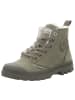 Palladium Schnürstiefelette in grün
