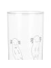 Mr. & Mrs. Panda Wasserglas Axolotl Liebe ohne Spruch in Transparent