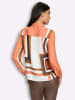 Heine Druckbluse in cognac-schoko-bedruckt