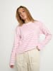 minus T-Shirt in Prism Pink Stripe