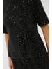 CULTURE Kurzarm-Bluse CUtamera Feminine in Black
