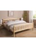 Beliani 2-tlg Doppelbett GIVERNY in Braun