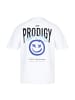 trueprodigy Oversize-Shirt Hajin F in Weiß