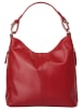 Samantha Look Handtasche echt Leder in rot