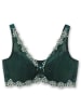 sheego Bügel-BH in tiefgrün
