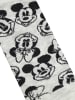 Disney 3er Pack Disney Minnie Mouse Socken Sneaker Strümpfe in grau
