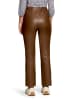 Betty Barclay Kunstleder-Leggings Slim Fit in Dark Coffee