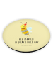 Mr. & Mrs. Panda magnet Biene Blume mit Spruch in Gelb Pastell