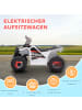 HOMCOM 6V Elektro Kinderquad 2,5 km/h Weiß