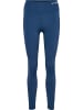 Hummel Hummel Leggings Hmlmt Yoga Damen Atmungsaktiv Feuchtigkeitsabsorbierenden in INSIGNIA BLUE