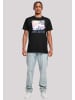 F4NT4STIC T-Shirt Janis Joplin Stove Flag in schwarz