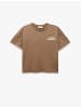 KOTON T-shirt in Braun