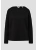 s.Oliver Sweatshirt langarm in Schwarz