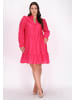 faina Women Plus Size Dress in Rose