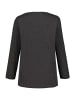 Ulla Popken Shirt in anthrazit melange