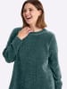 sheego Pullover in petrol