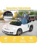 COSTWAY Kinder Elektroauto 12V ab 3 Jahren in Weiß