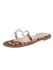 Ital-Design Sandale & Sandalette in Beige und Braun