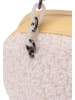 myMo Damen Tasche Mit Teddyfell in CREME