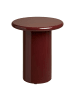 ebuy24 Eckbord Sanna Burgund 45 x 45 cm