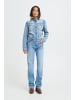PULZ Jeans Jeans PZKAROLINA Straight fit in Light Blue Denim