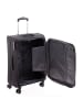 Gladiator 3700 4 Rollen Trolley 66 cm mit Dehnfalte in black
