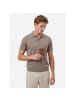 Golden Head Polo Kreditkartenetui RFID Schutz Leder 7.5 cm in cognac