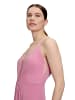 Vera Mont Abendkleid mit Lurexfaden in Rosé/Silver