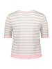 Betty Barclay Basic-Pullover kurzarm in Patch Beige/Rosé