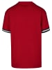 Urban Classics Urban Classics Herren Oversized Stripes Mesh Tee in cityred