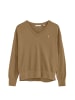 Polo Club Pullover WOMAN RIGBY GO V WOOL W IO LONG SLEEVE REGULAR FIT in Karamell Vigore
