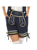 tectake Kurze, fesche Trachtenhose, schwarz