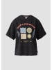 QS T-Shirt in 99D0_schwarz
